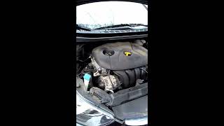 2013 Hyundai Elantra 102K engine ticking noise [upl. by Olenka]