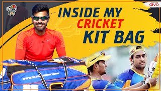 Inside My Cricket KIT Bag  Kit Bag Tour With Badri [upl. by Ecirtel]