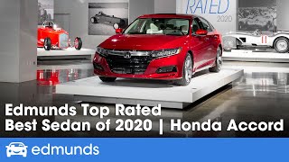 2020 Honda Accord The Best Sedan  Edmunds Top Rated 2020 [upl. by Aleibarg]