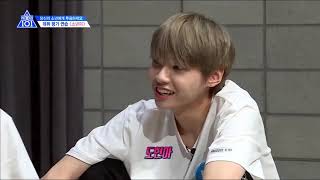 Group quotBoynessquot Discussion Cut  Produce X 101 Ep 12 Eng Sub [upl. by Aryahay]