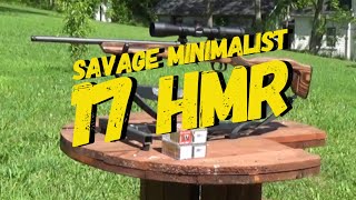 Savage Minimalist 17 HMR [upl. by Nyltac482]