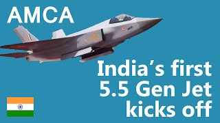 AMCA  Manufacturing of the First prototype of 55 Gen Indias stealth fighter programme has begun [upl. by Broderic]