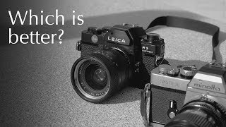 Leica R3 vs Minolta XE Comparative Review [upl. by Doughty236]