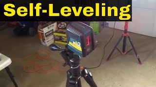 Bosch SelfLeveling CrossLine Laser ReviewGLL 30 [upl. by Felipa]