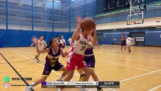 Enlighten Sports 2024 5on5 Winter League Group A DNA Sport HK Vs Quarry Bay School Q1 20241103 [upl. by Reisinger]