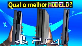 Qual modelo do PS4 é o Melhor Comparando [upl. by Felty992]