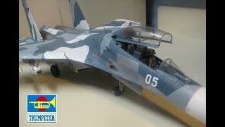 Trumpeter 132 Sukhoi SU30 MKK Flanker G Full Build [upl. by Naig999]