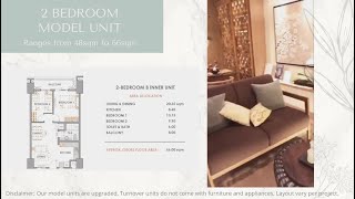 DMCI Homes 2 Bedroom Model Unit Virtual Tour [upl. by Retsevlis]