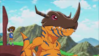 Digimon Adventure 2020  Birdramon and Greymon vs Fangmon [upl. by Eiloj147]