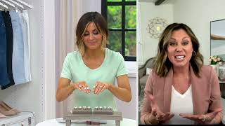 Diamonique 35th Anniversary x Amy Stran Double Halo Ring Sterling on QVC [upl. by Mcfarland]