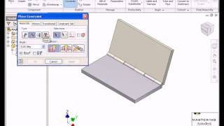 Autodesk Inventor Angle Constraint [upl. by Vassell]