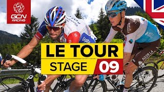 Tour de France 2019 Stage 9 Highlights SaintÉtienne – Brioude  GCN Racing [upl. by Hcurob]