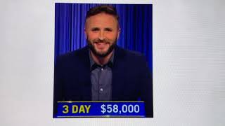 JEOPARDY ALLNEW LIVE FINAL RESULT TODAY MARK FITZPATRICK WINS 3 STRAIGHT BY LUCK TUESDAY OCTOBER 8🏆 [upl. by Ecirtac]