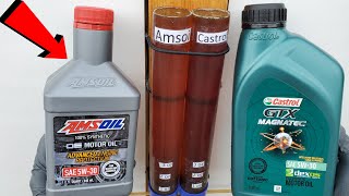 Amsoil vs castrol motor oil [upl. by Annabelle]