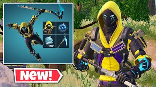 New VOID WARRIOR ABSENZ Skin Gameplay in Fortnite Voidlands Exile Quest pack [upl. by Okramed]