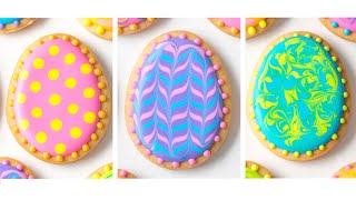 3 Easy Decorated Cookies for Easter [upl. by Annaul]