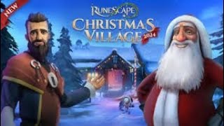 RuneScape Christmas Village Xmas Event [upl. by Lj]