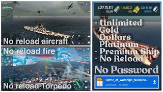 Battle of Warship Naval Blitz Mod Apk  Unlimited All  No Reload Terbaru 2023 [upl. by Ateekram365]