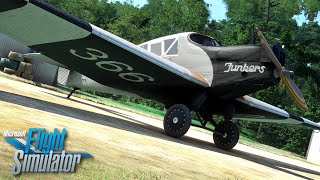 Will It Bush  Junkers F13 Review Flight  MSFS [upl. by Arron]