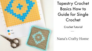 Tapestry Crochet Basics Guide Tips amp Tricks Tutorial [upl. by Ruamaj]