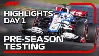 2020 PreSeason Testing Day 1 Highlights [upl. by Ellevart]