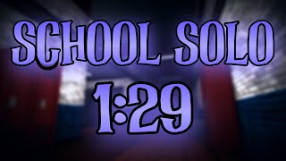 NEW WR Sub 130 School Solo Less [upl. by Orabla]