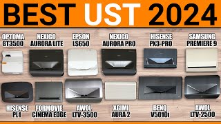 Best Ultra Short Throw Projector 2024 UST  Hisense PX3Pro Epson LS650 BENQ V5010i [upl. by Ardet]