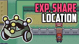 Where to Find the Exp Share  Pokémon FireRed amp LeafGreen [upl. by Warner]