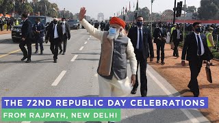 The 72nd Republic Day Celebrations from Rajpath New Delhi [upl. by Tennies]