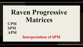 Raven progressive matrices  Psychology  Iqra Sageer [upl. by Naraj854]