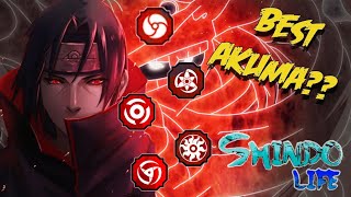 150 SPINS ALL AKUMA SHOWCASE  TIER LIST  Roblox  Shindo Life [upl. by Tekcirk]