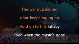 Safe and Sound  Taylor Swift  Karaoke Lyrics [upl. by Wey572]