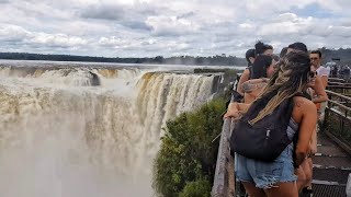 Iguazu Falls  Garganta del Diablo  Argentina [upl. by Etnuaed]