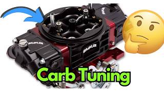 How to Tune a Carburetor  Holley Carb Tuning Basics  Dyno Tuning [upl. by Pryor]