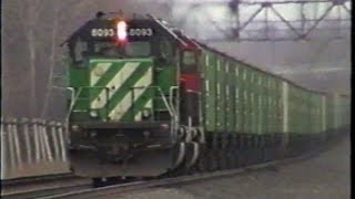 CSX in Upstate NY 2000  Part 4 [upl. by Enalda]