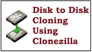 Disk to Disk Cloning using Clonezilla  Clone Dual Boot  Windows amp Linux Hard Drive [upl. by Aihsekel]