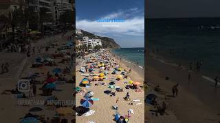 Sesimbra Beach sesimbra sesimbrabeach setúbal setubal portugallovers bestbeaches portugal [upl. by Anwad57]