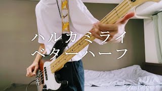 ベターハーフハルカミライ【Bass cover】 [upl. by Eenyaj]