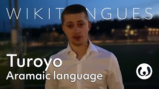 A prayer in the Turoyo language  Adam speaking Aramaic  Wikitongues [upl. by Ydolem]