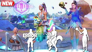 Fortnite Ariana Grande skin The Rift Tour doing all BuiltIn Emotes [upl. by Dustman427]