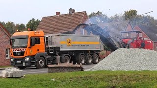 Strassenbau L51 Papenburg Wirtgen W200i  Road construction L51 Wirtgen W200i [upl. by Brien]