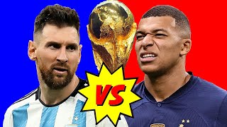 Messi VS Mbappè  Battaglia Rap Epica  Manuel Aski [upl. by Seuqirdor]