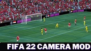 fifa 22  Visual Camera Enhancement MODFIFA MOD MANAGER [upl. by Slayton]