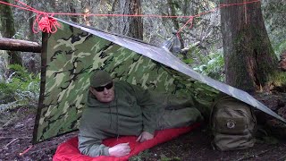 The Military Poncho Plow Point Shelter [upl. by Pinchas]