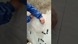 Tiles Installation 😱❤️ Cutting Tips trendingshorts tiles ytshorts installation cuttingskills [upl. by Vasily]