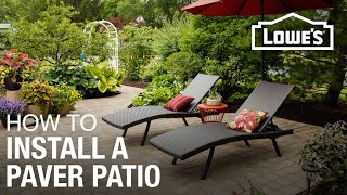 How To Design and Install A Paver Patio [upl. by Grosz]