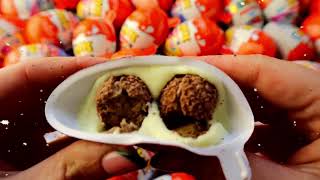 Kinder Joy Egg Opening  Most Satisfying Videos ASMR 57 [upl. by Guglielma861]