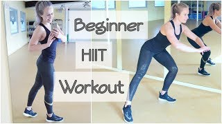 Beginner HIIT Workout  Thuis Trainen [upl. by Koeppel]