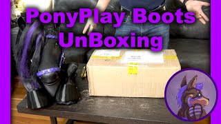 PonyPlay Boots UnBoxing [upl. by Melessa499]