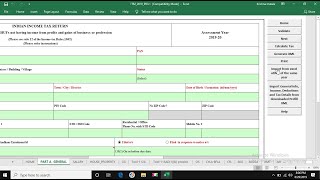 How to import details of downloaded prefill xml file in to excel utility [upl. by Adnarahs]